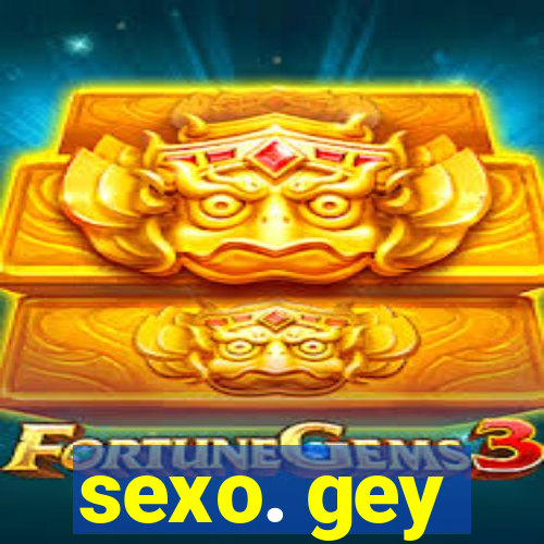 sexo. gey